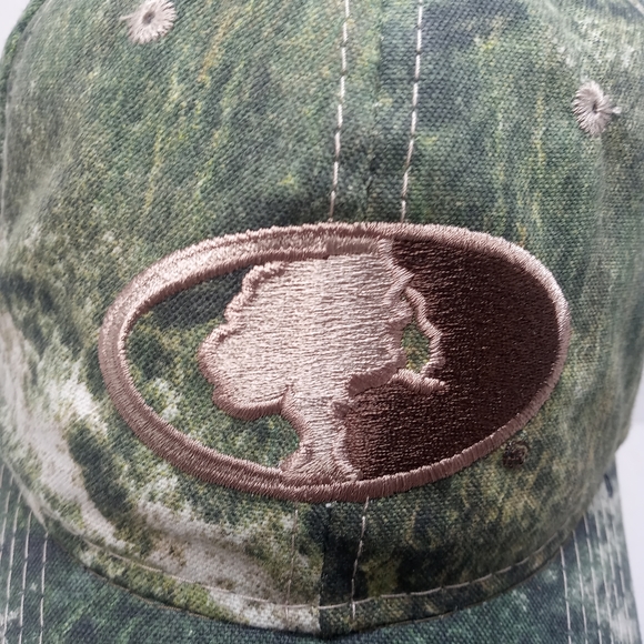 Mossy Oak Mens Adjustable Snapback Hat Camouflage - Picture 2 of 9